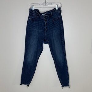 Old Navy Rockstar Super Skinny Ankle Mid-Rise Jeans